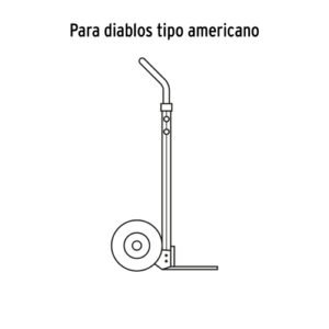 RUEDA IMPONCHABLE 10" P/EJE LATERAL