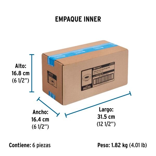 CUELLO DE CERA C/GUIA P/WC 250GR
