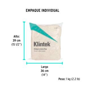 ESTOPA 100% ALGODON, COLOR CREMA